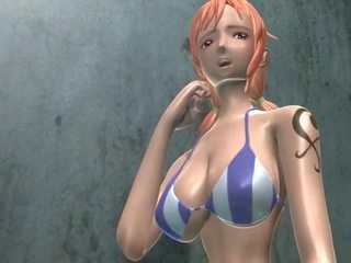 Slutty anime flokëkuqe defekt një i madh organ seksual i mashkullit