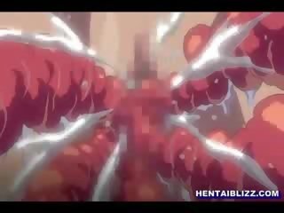 Deväť mesiaca manga s bigtits cvičené všetko diera podľa tentacles ozruta