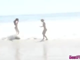 Pretty Ladies Surfing For Big Hard Dicks At The Beach