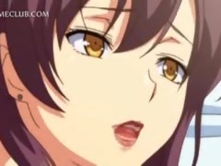 Pusaudžu 3d anime meitene cīņa vairāk a liels kāts
