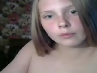 Delightful ρωσικό έφηβος/η trans κορίτσι kimberly camshow