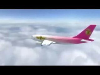 Künti air hostess jana sikiş in plane