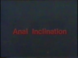 Cc পায়ুপথ inclination