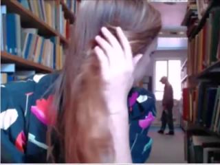 Inglese ragazza camme in occupato library-watch completo video su www.wetcams69.net