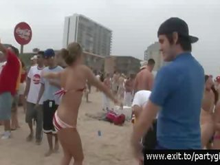 Public Misbehaviour Beach Party teens Video